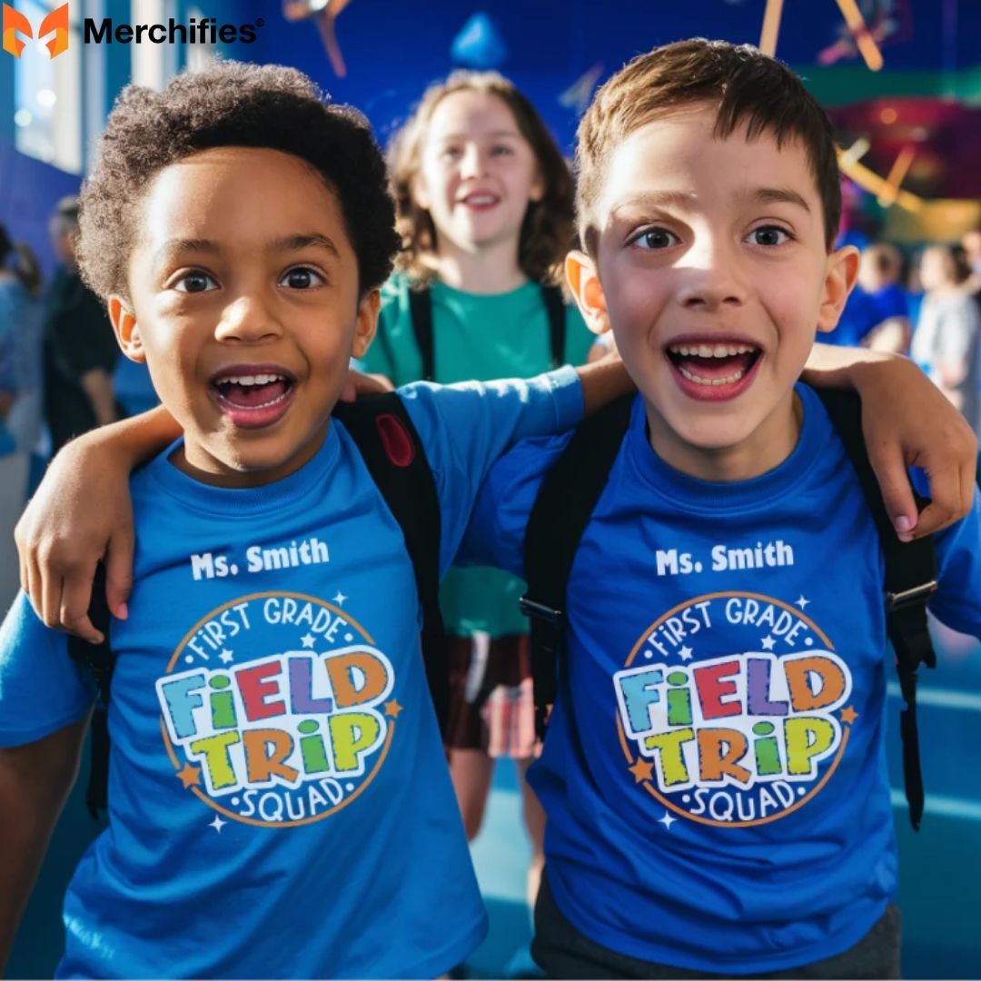 Create class unity and excitement with fun, coordinated shirt designs.