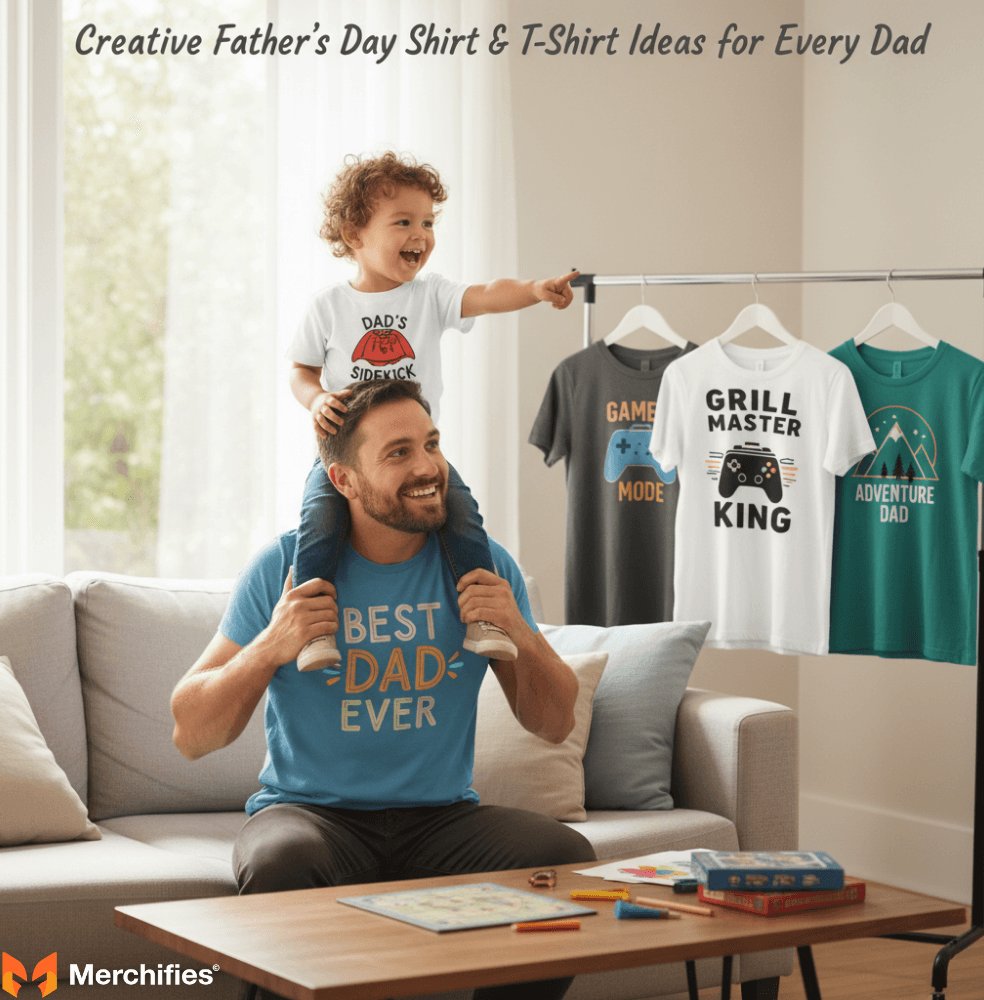 Creative Father's Day Shirt & T-Shirt Ideas for Every Dad
