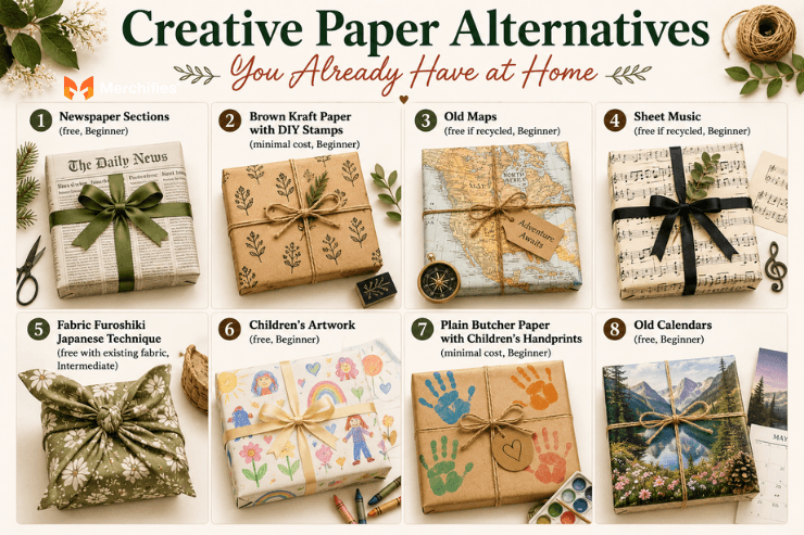 Creative Paper Alternatives You Already Have at Home