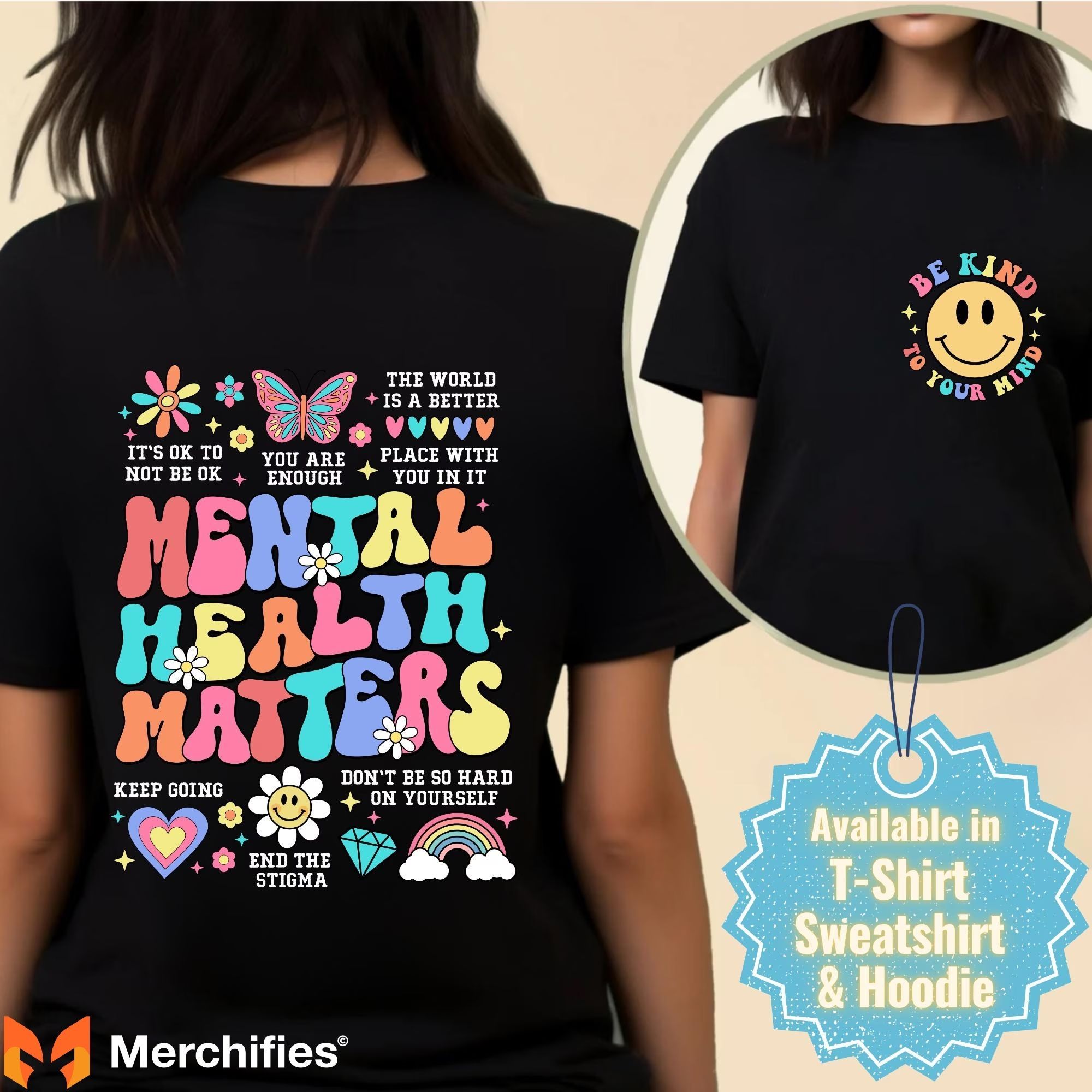 Creative font and color inspiration for back to school T-shirts.