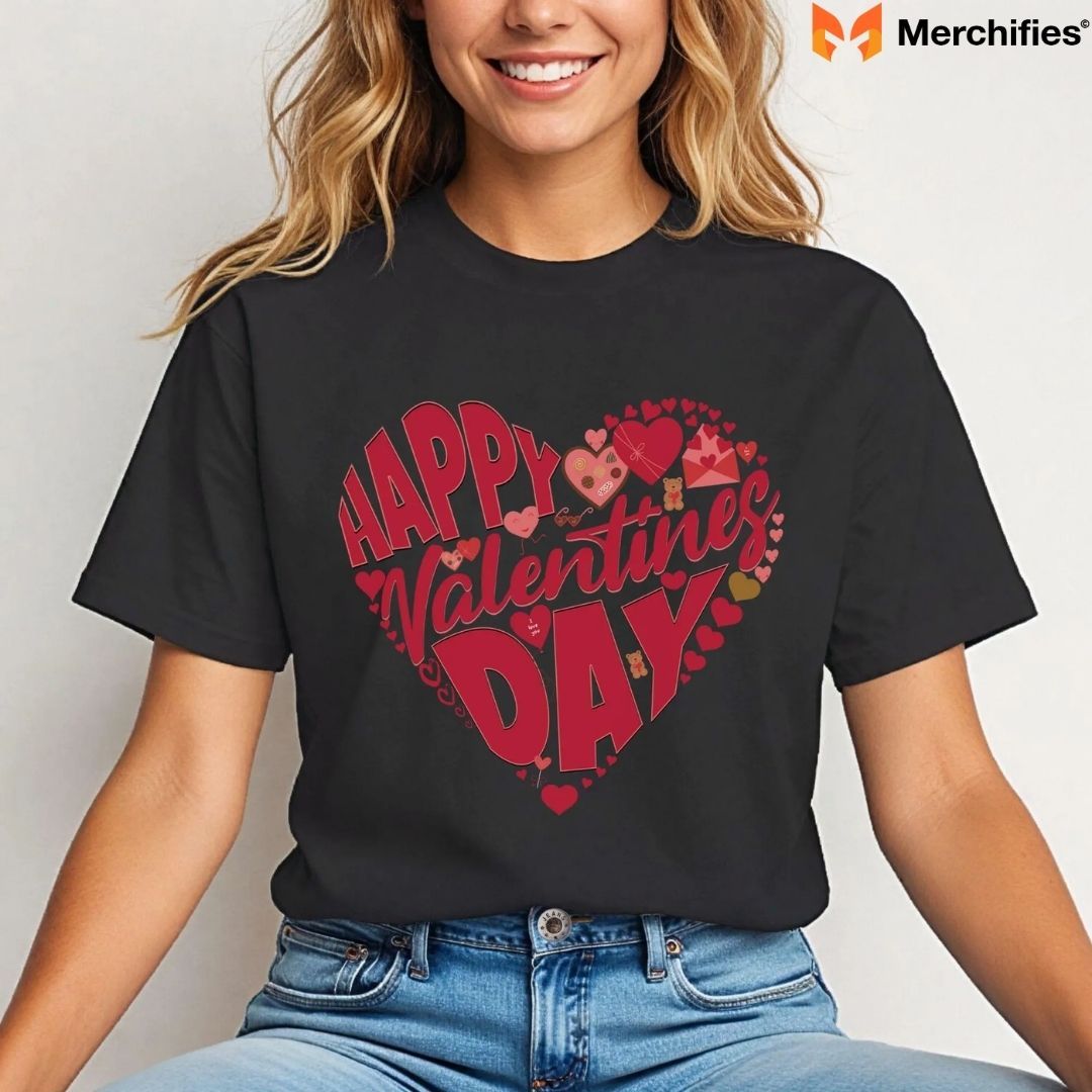 Creative, safe, and funny Valentine T-shirts perfect for any workplace.