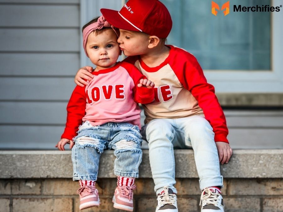 Cute & Playful Valentine Shirts for Younger Students