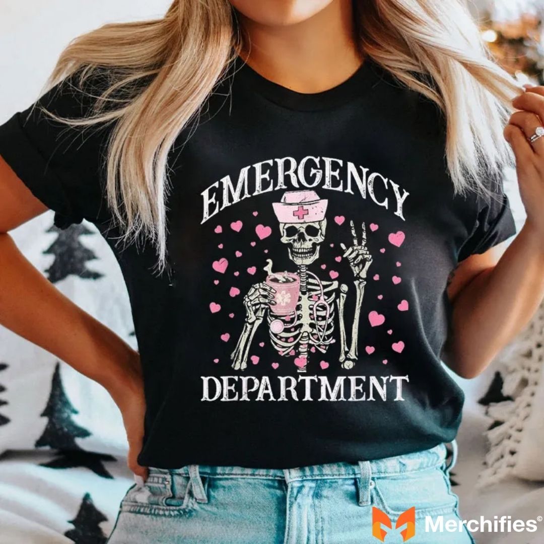 Cute Valentine’s Day shirts for nurses, baristas, and everyday heroes.