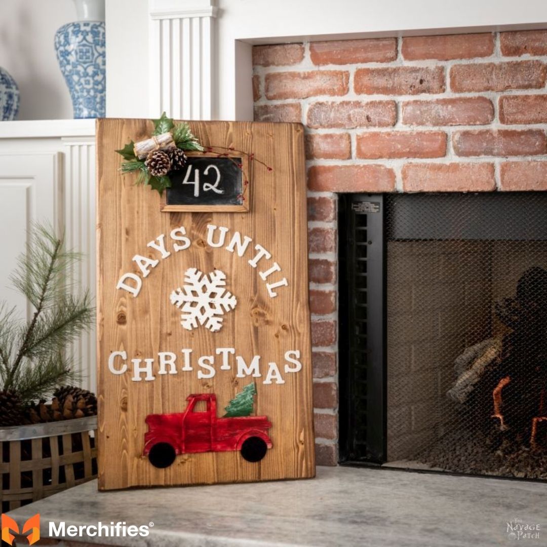 DIY Christmas Countdown Wall Hanging Ideas