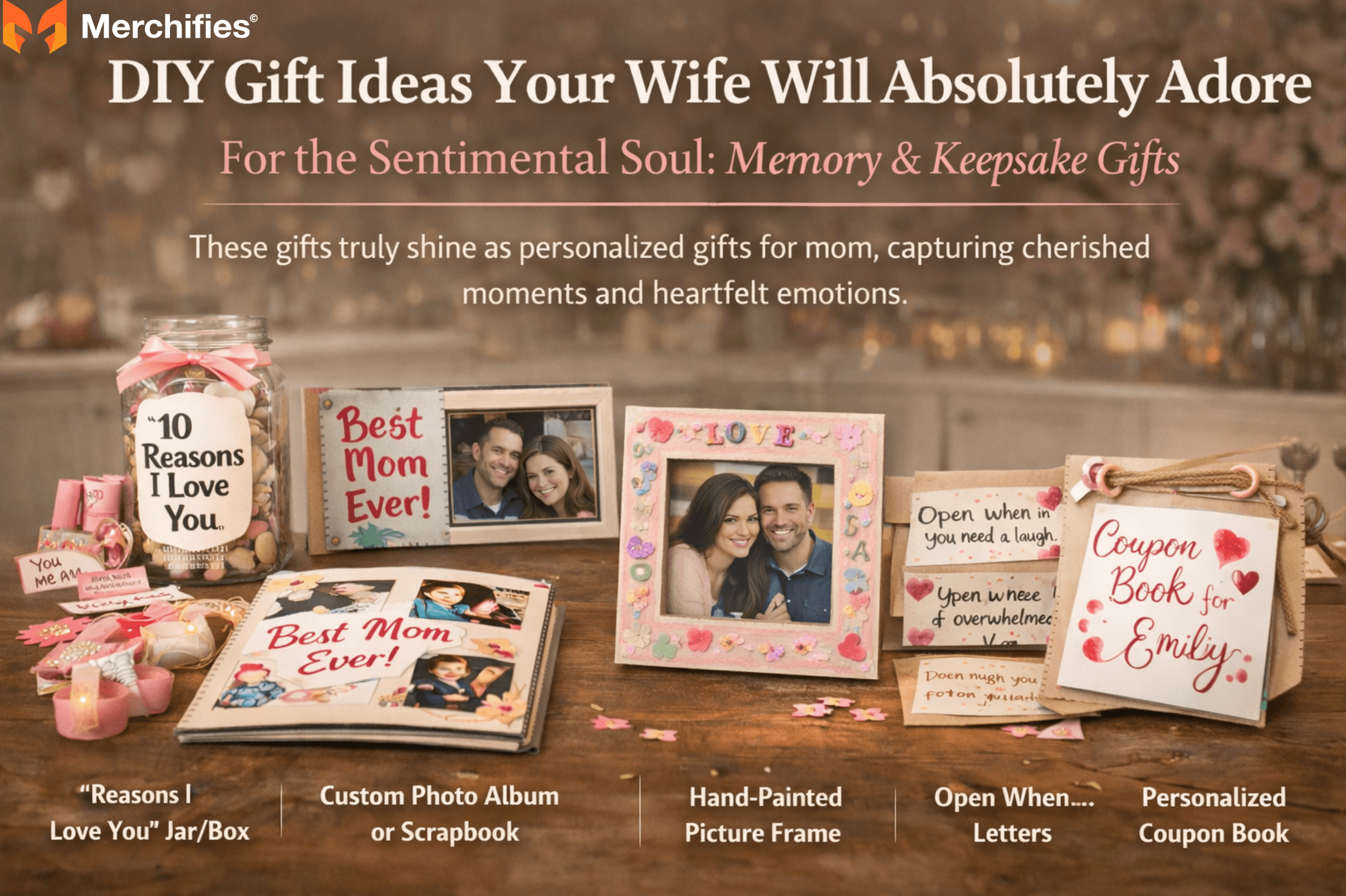 DIY Gift Ideas Your Wife Will Absolutely Adore