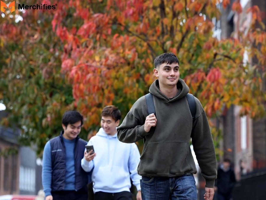 Decades of school fashion — from plaid skirts to graphic tees.