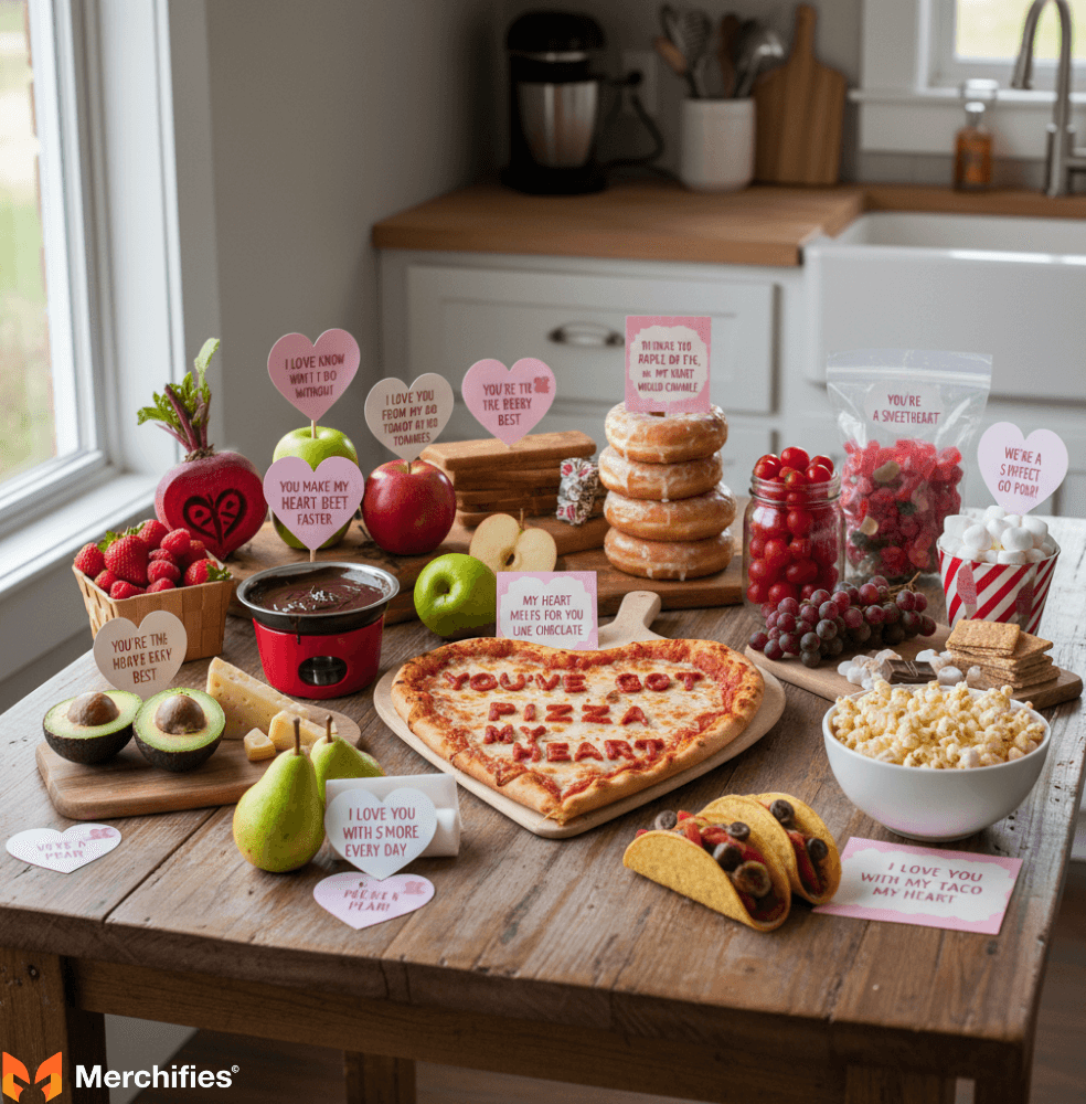 Delicious Food-Themed Heart Puns