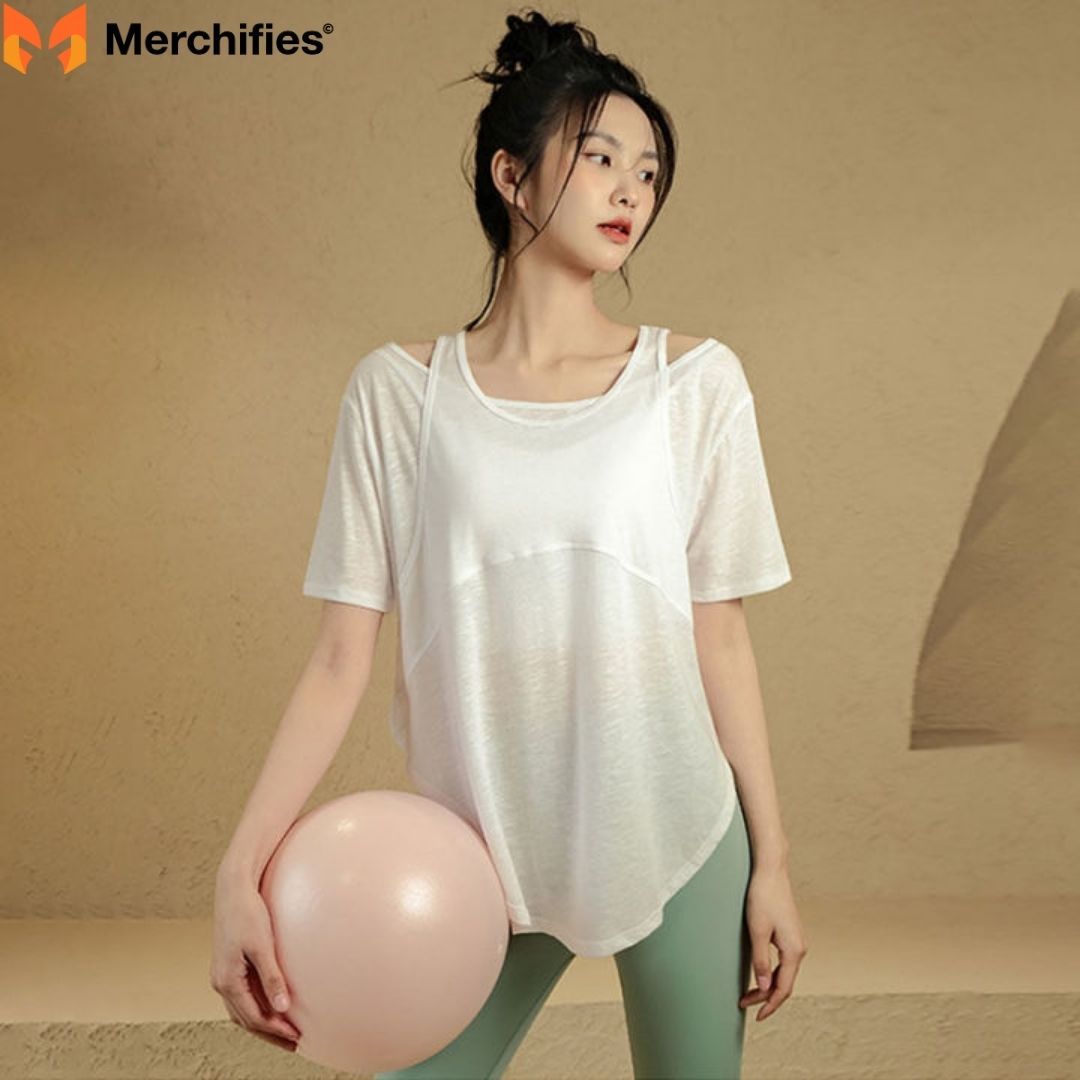 Design Features & Style Elements for fitness t shirts women's