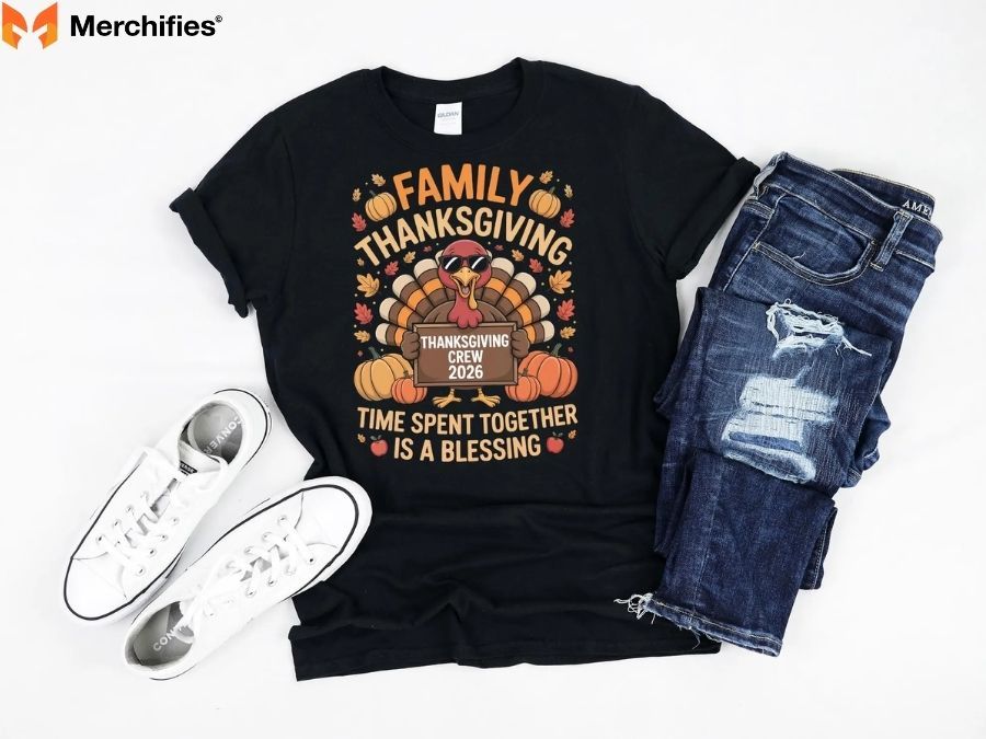 Design inspiration for Thanksgiving shirts 2026.