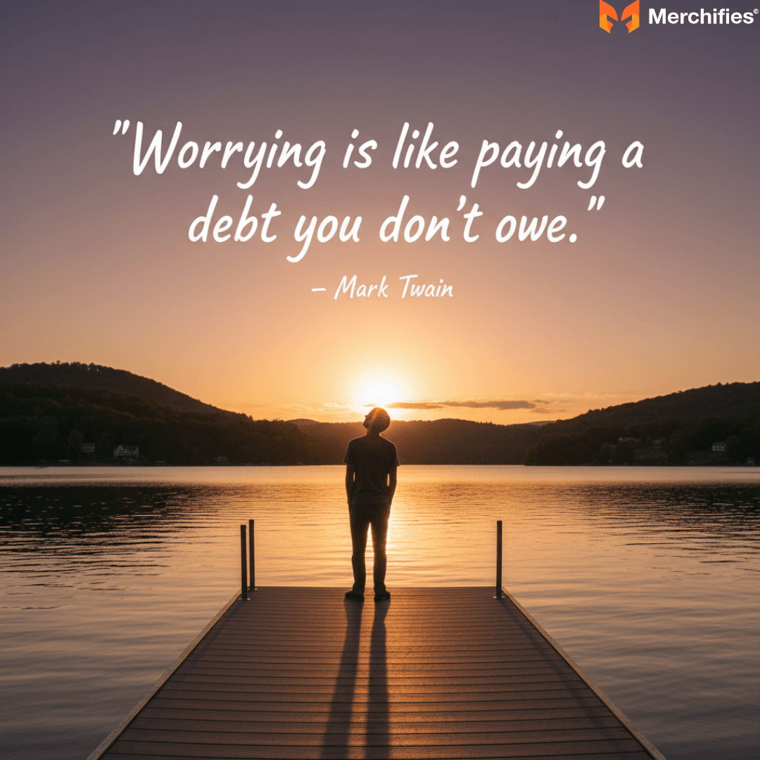Detaching from Worries & Finding Serenity Quotes 
