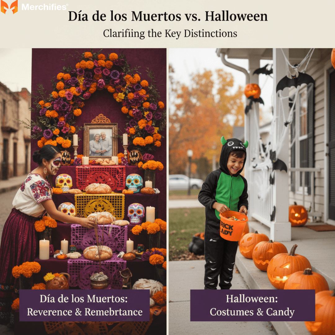 Día de los Muertos vs. Halloween Clarifying the Key Distinctions