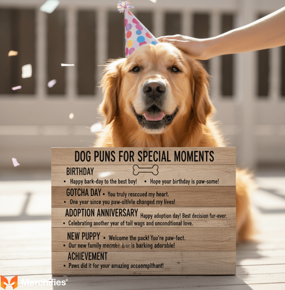 Dog Puns for Special Moments