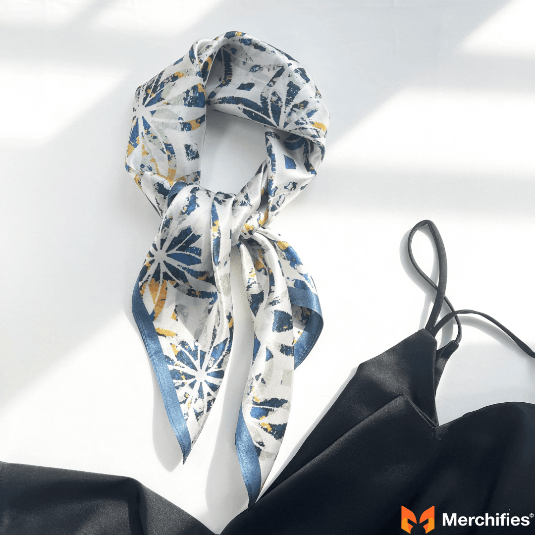 Elegant Silk Scarf - Gift for Wife on Mother's Day