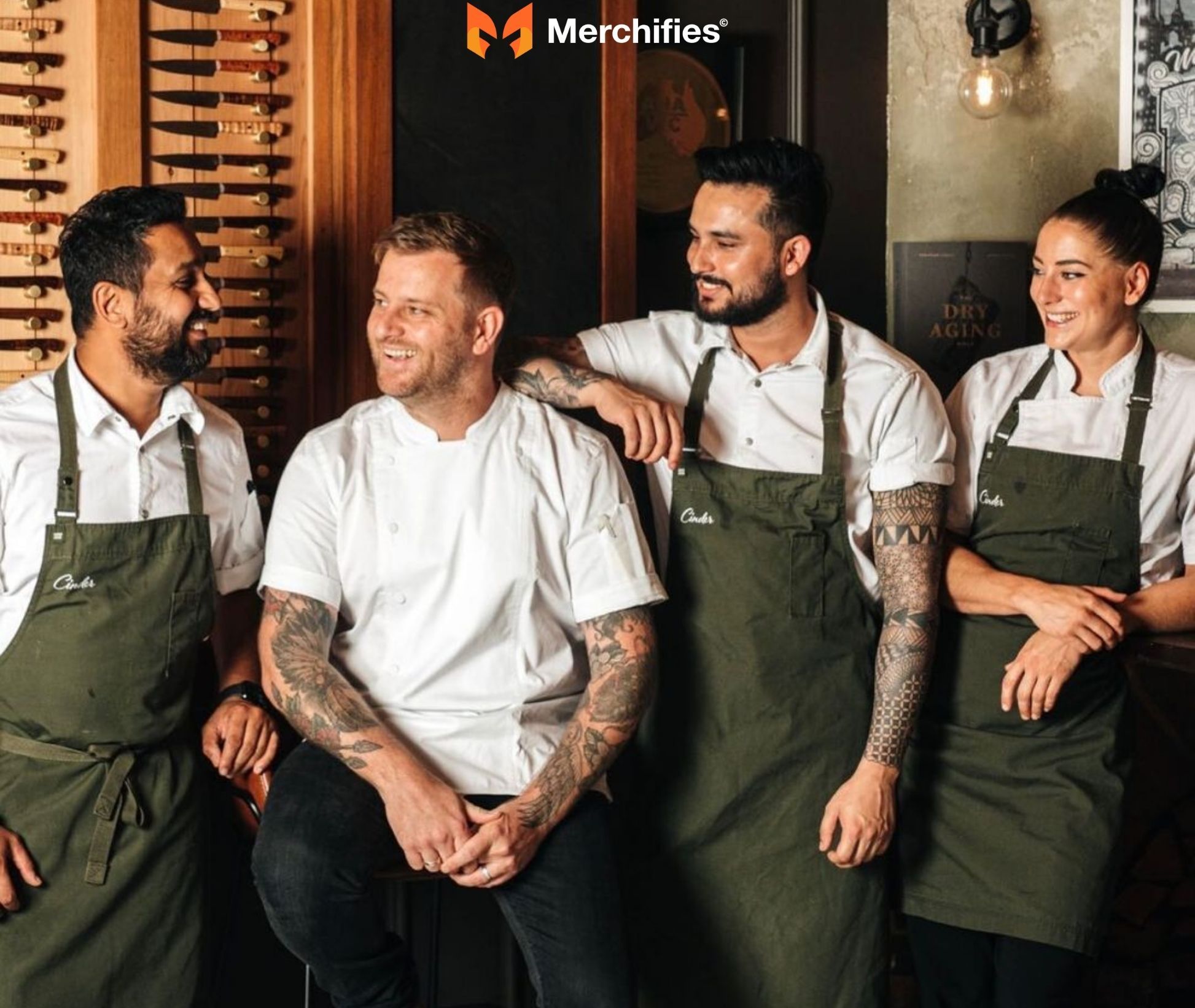 Elevate your kitchen uniform with stylish and functional chef shirts.