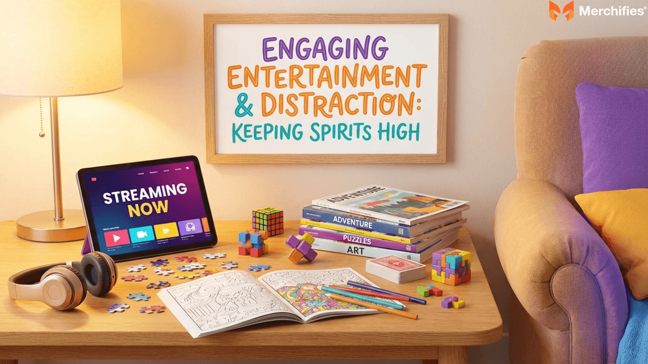 Engaging Entertainment & Distraction Keeping Spirits High