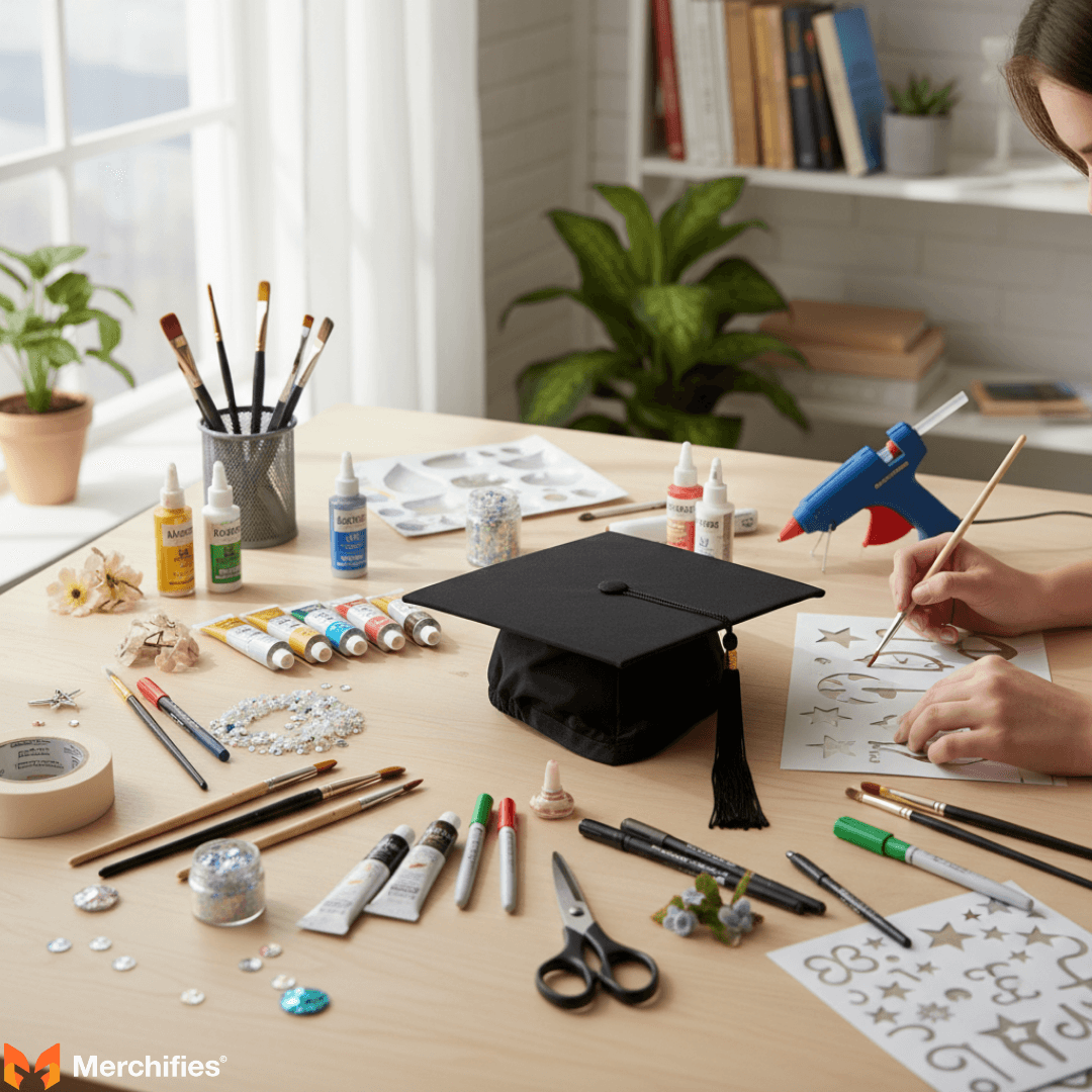 Essential Supplies for Stunning Graduation Cap Designs