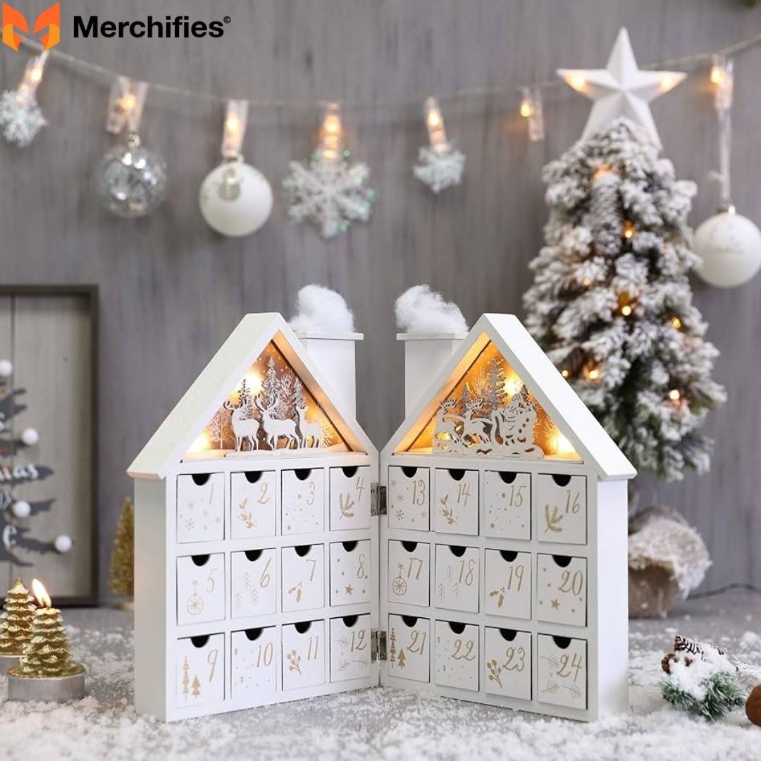 Explore the classic charm of handcrafted Nativity Advent countdowns.