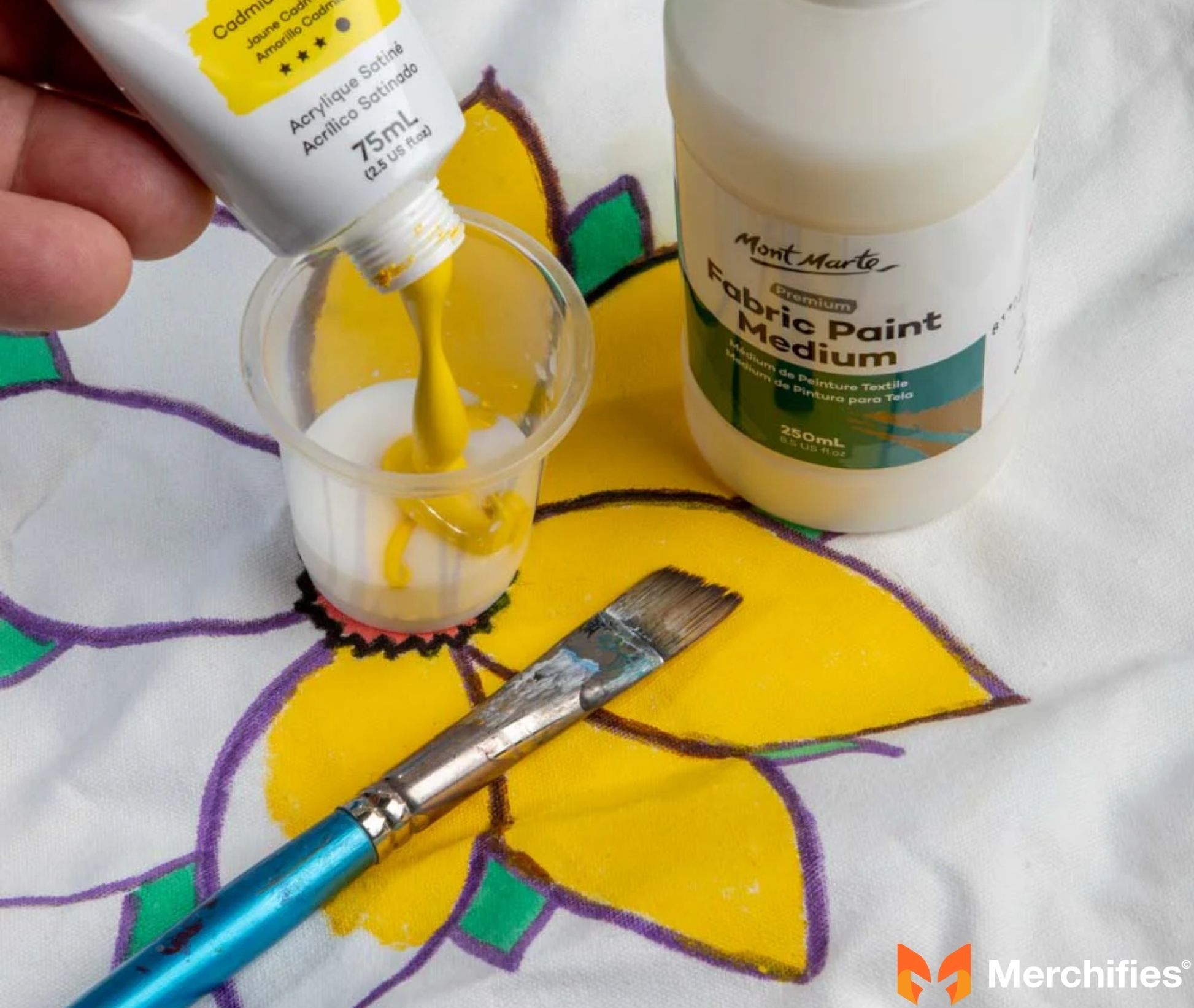 Fabric Paint & Stencils (For Artistic Freedom)