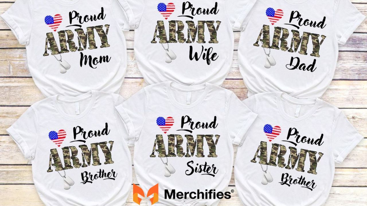 Famil Pride Veteran T-shirt Designs