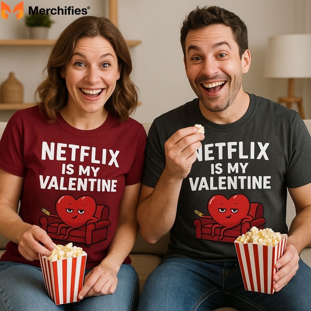 Find out whether a funny or romantic Valentine shirt suits your style best.
