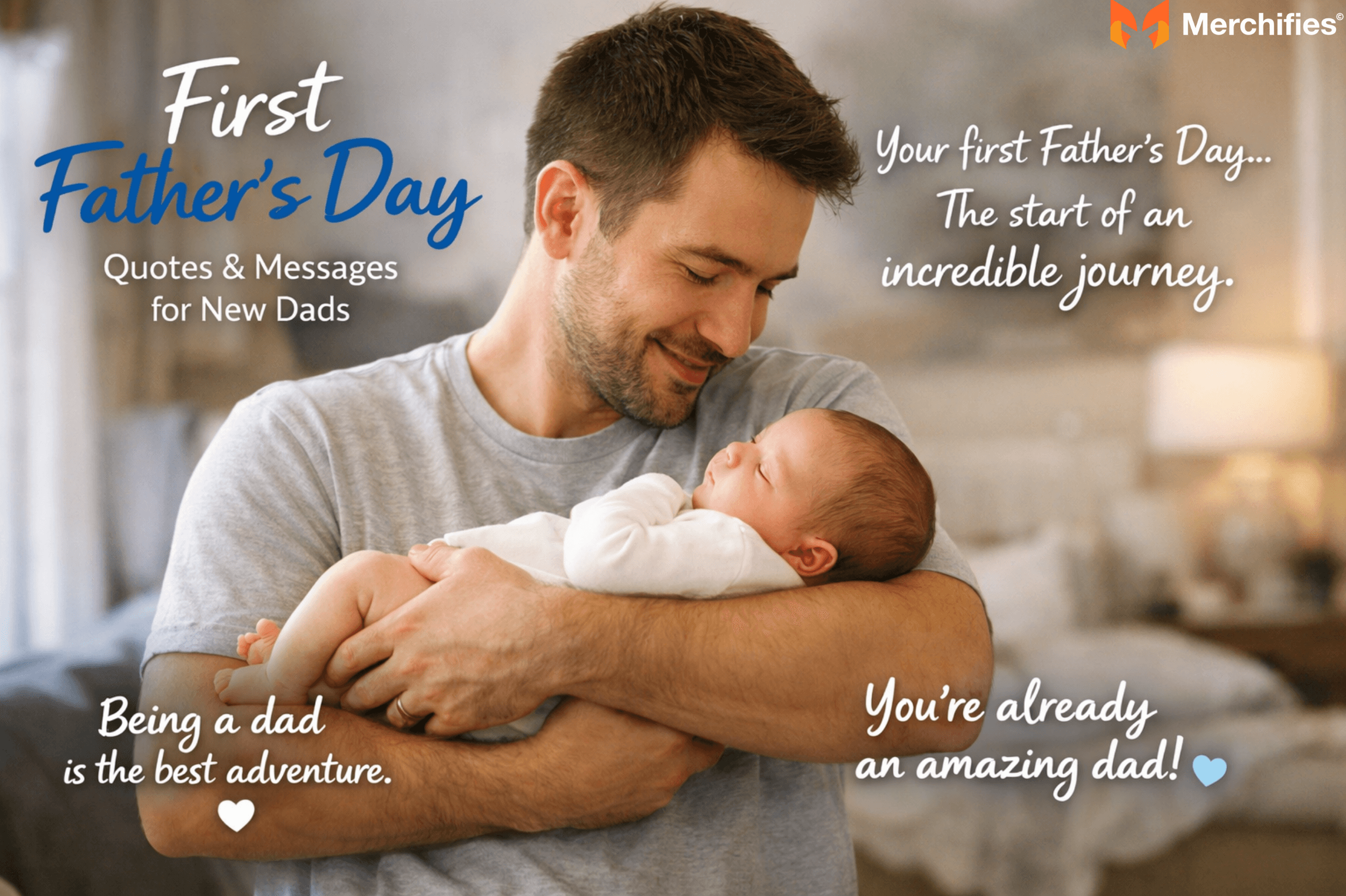 First Father's Day Quotes & Messages for New Dads