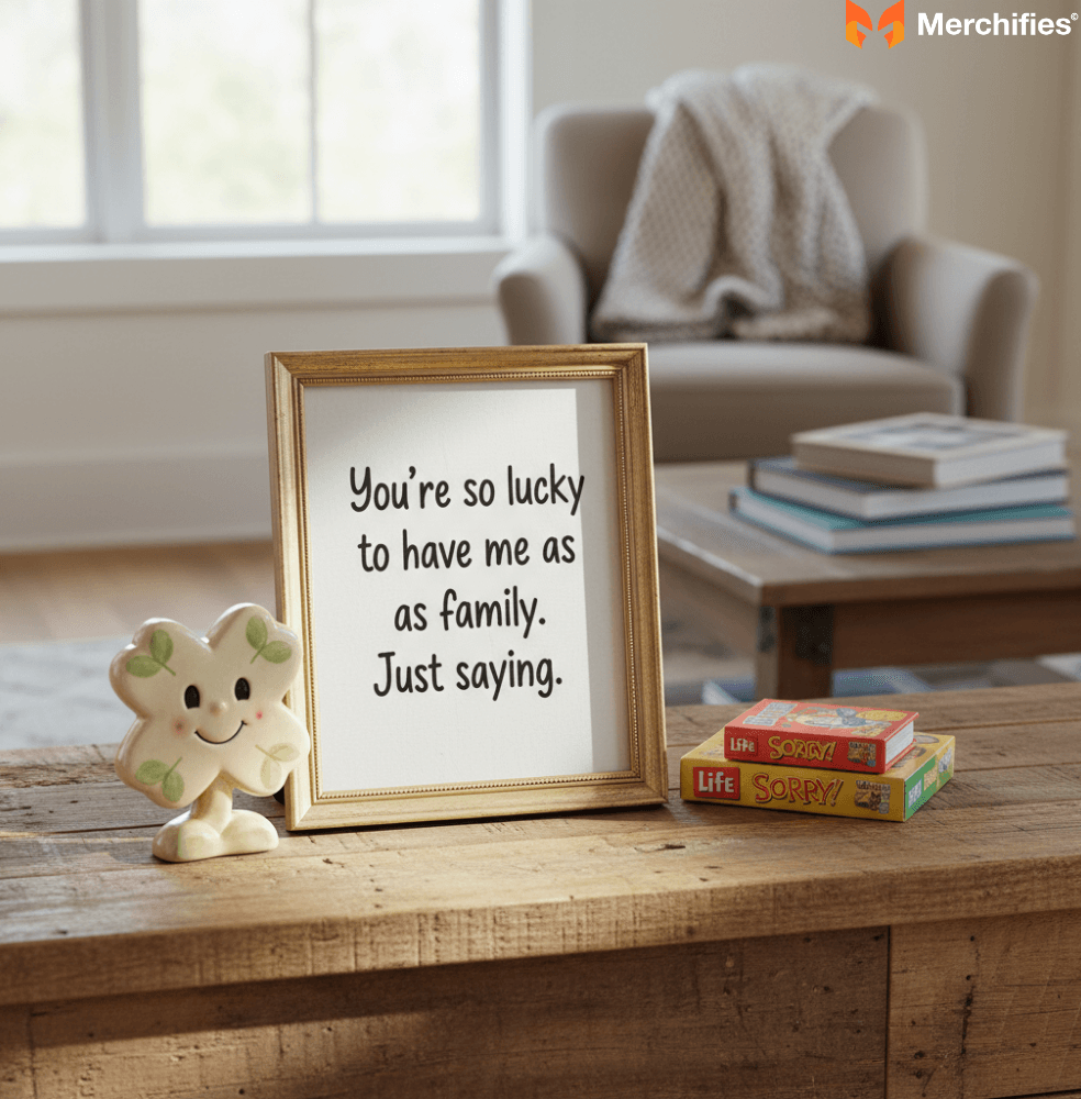 For Family Humorous Blessings & Well Wishes