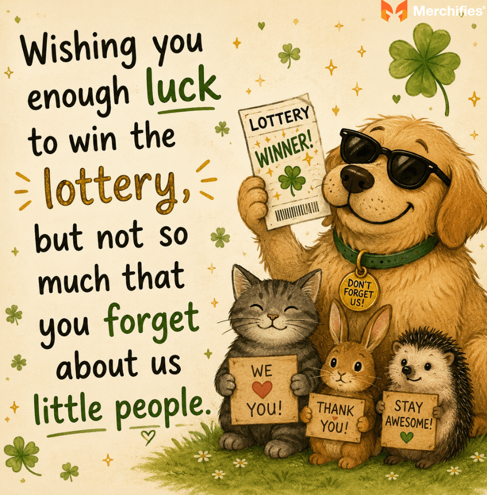 For Friends Spreading Laughter & Good Fortune