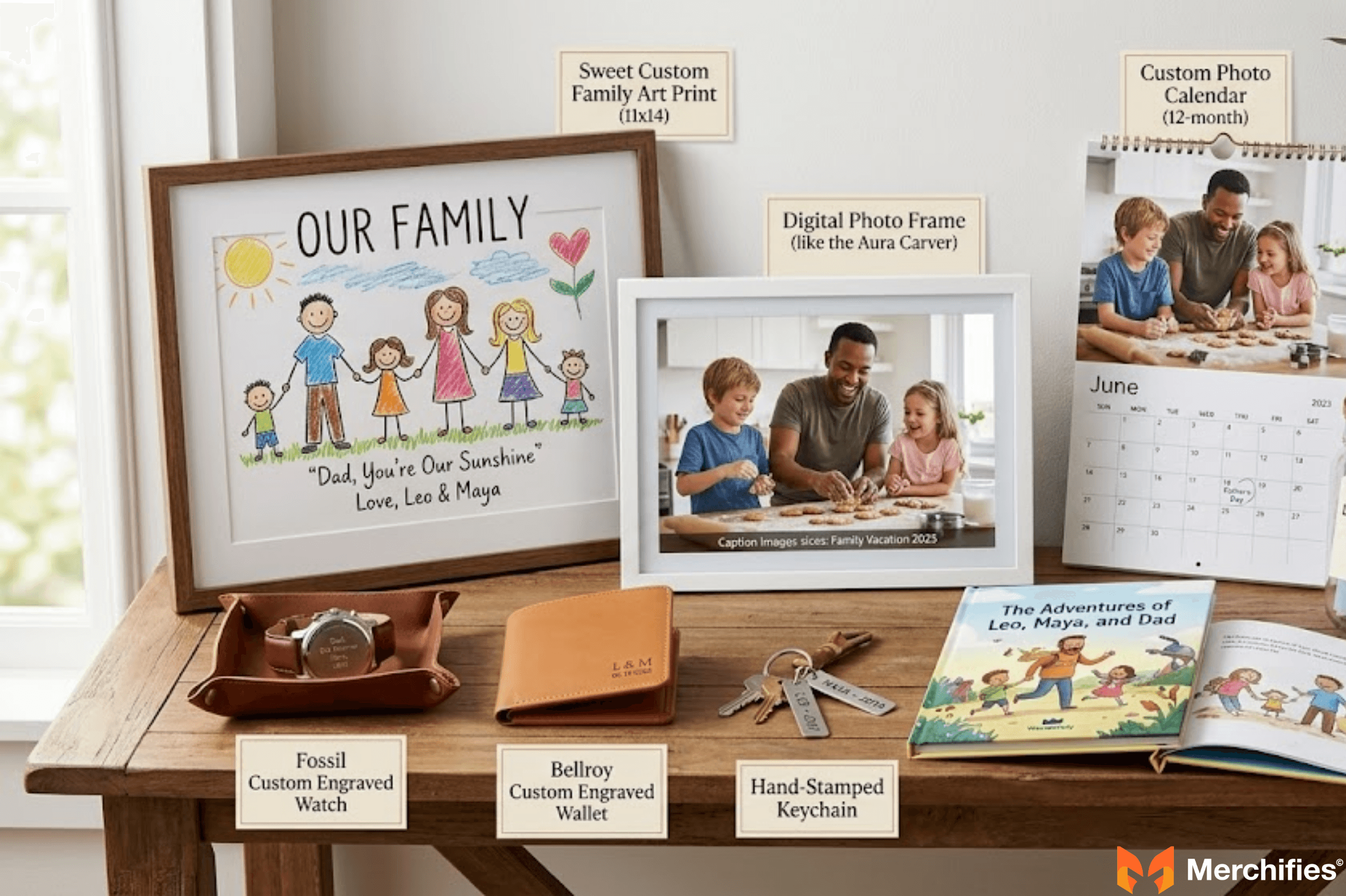 Gift For the Dad Who Cherishes Memories & Personal Touches