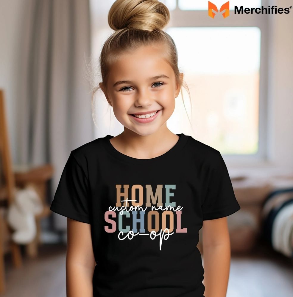 Fun and educational shirt ideas for homeschool parents and kids.