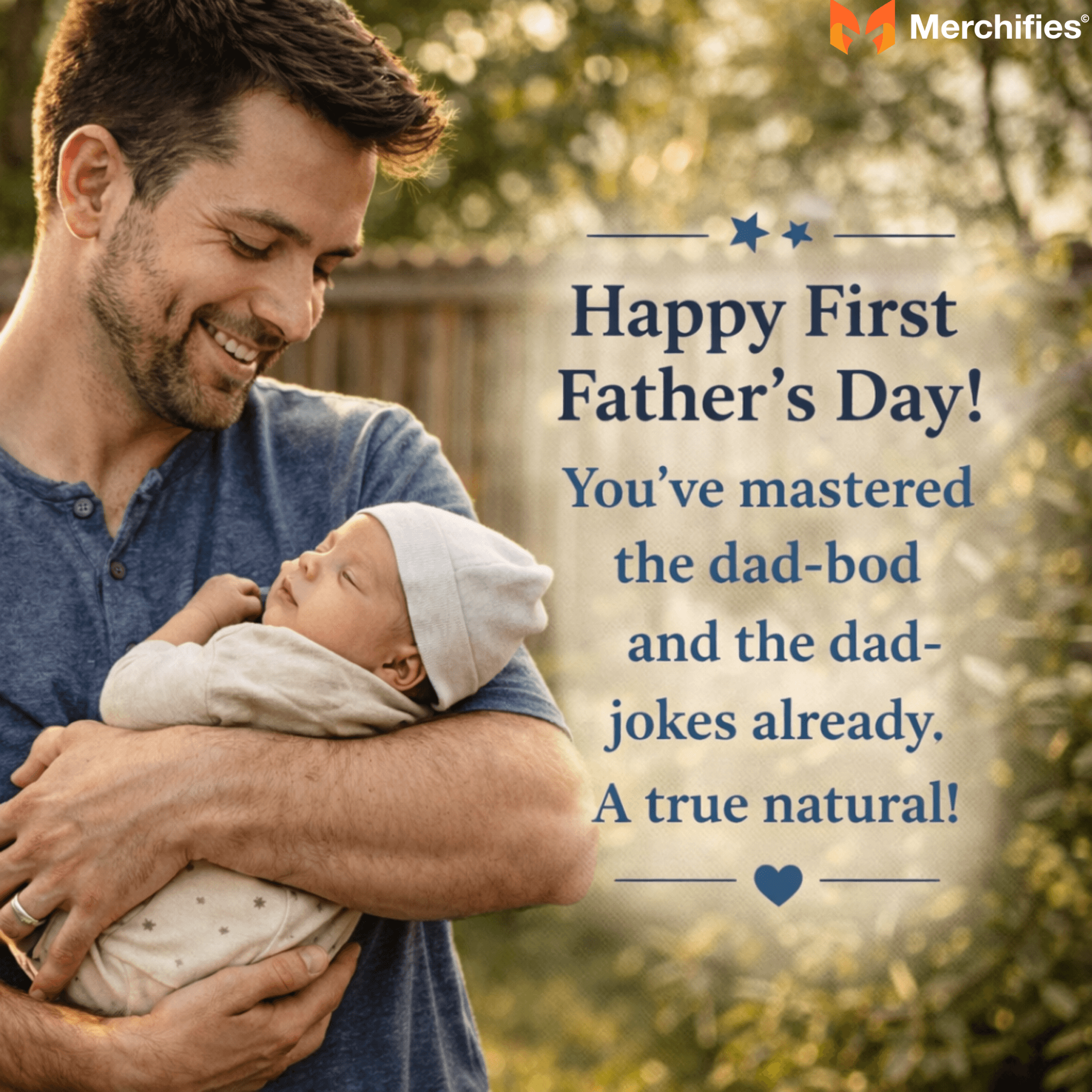 Funny First Father's Day Quotes to Make Him Smile & Laugh
