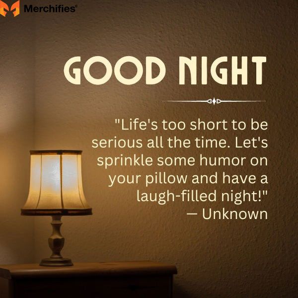 Funny Goodnight Quotes for Him