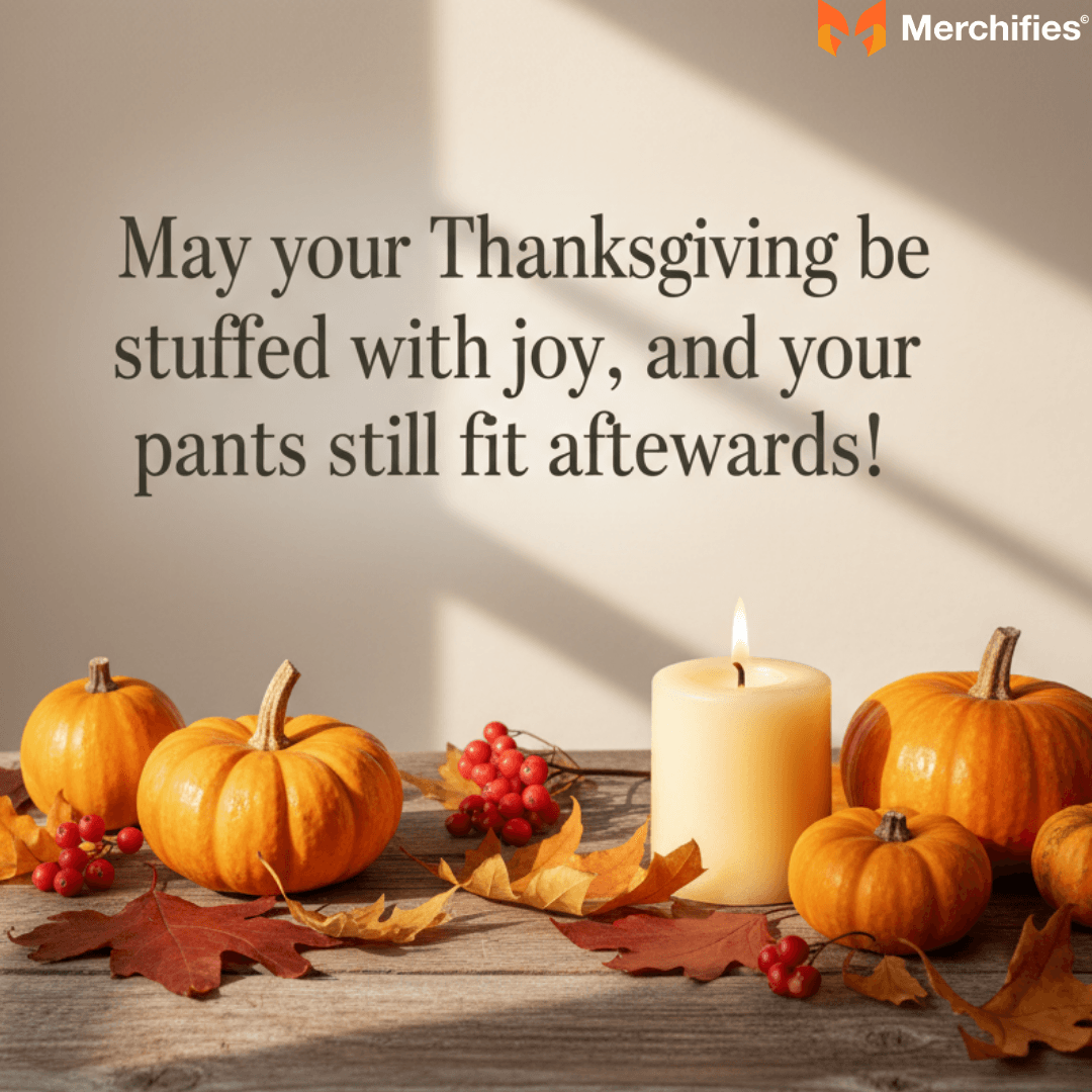 Funny & Playful Thanksgiving Wishes