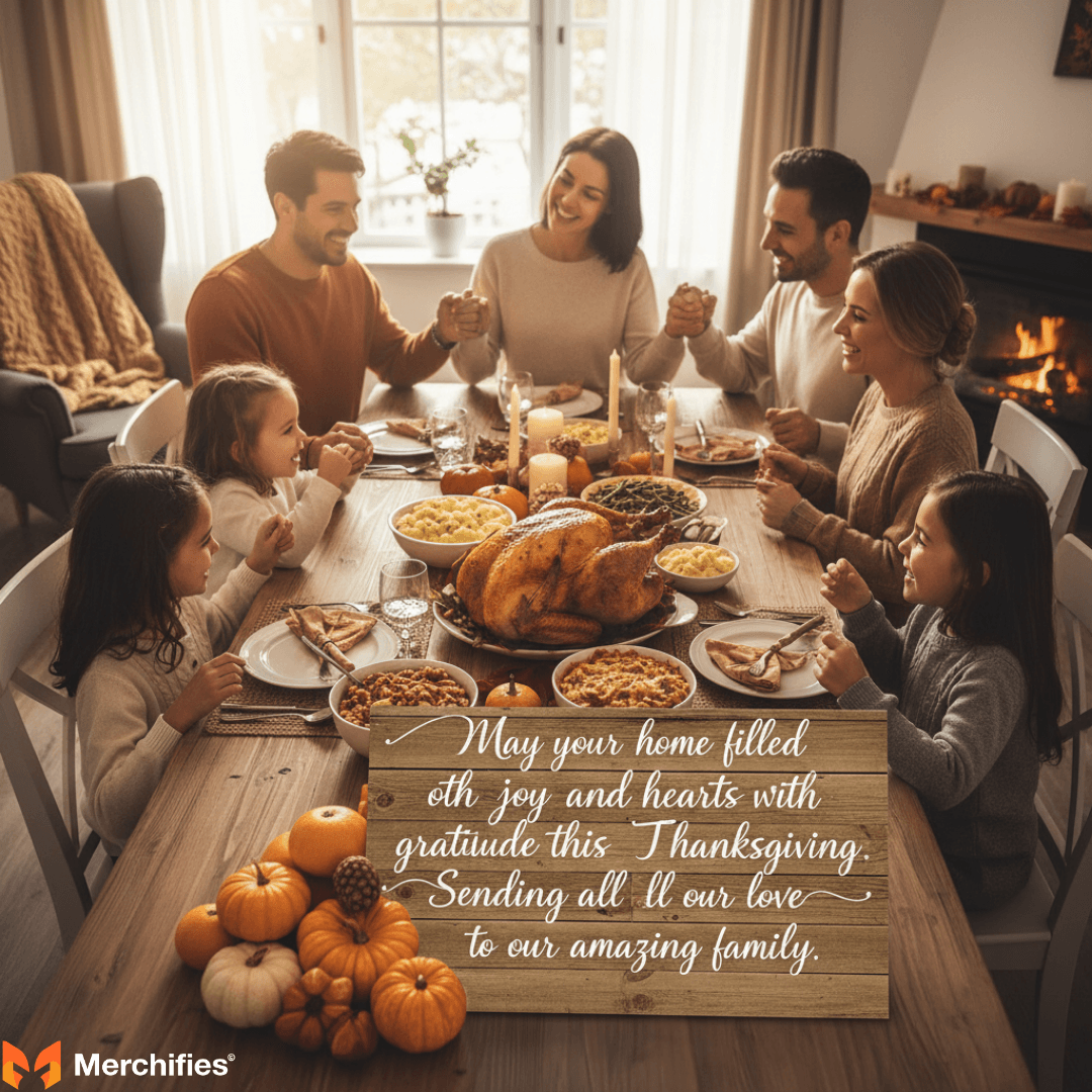 General & Heartfelt Happy Thanksgiving Messages for All Family Members