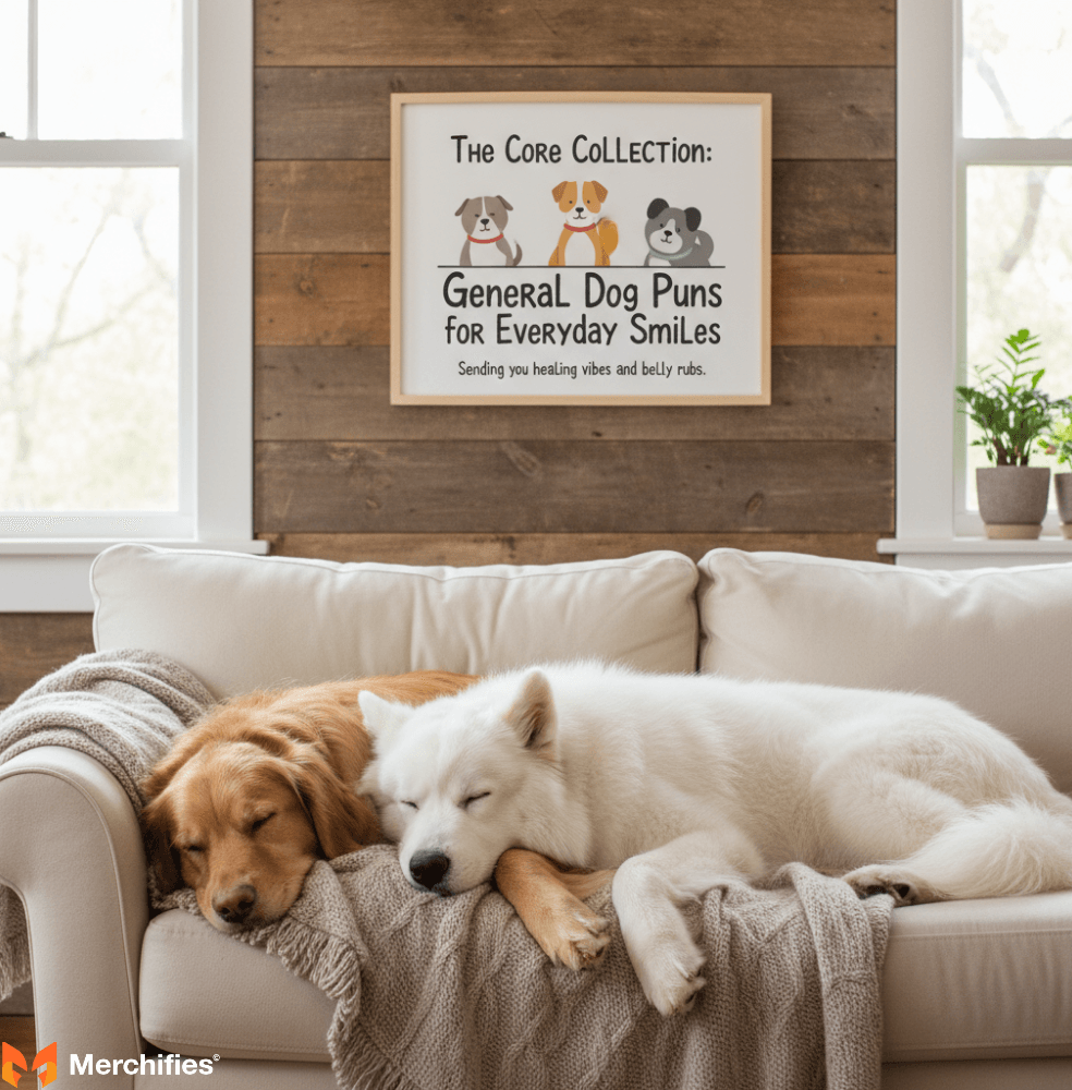 Get Well Soon Puns Sending Woofs of Comfort