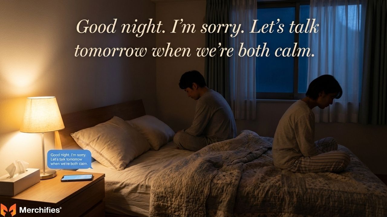 Good Night Messages After a Fight