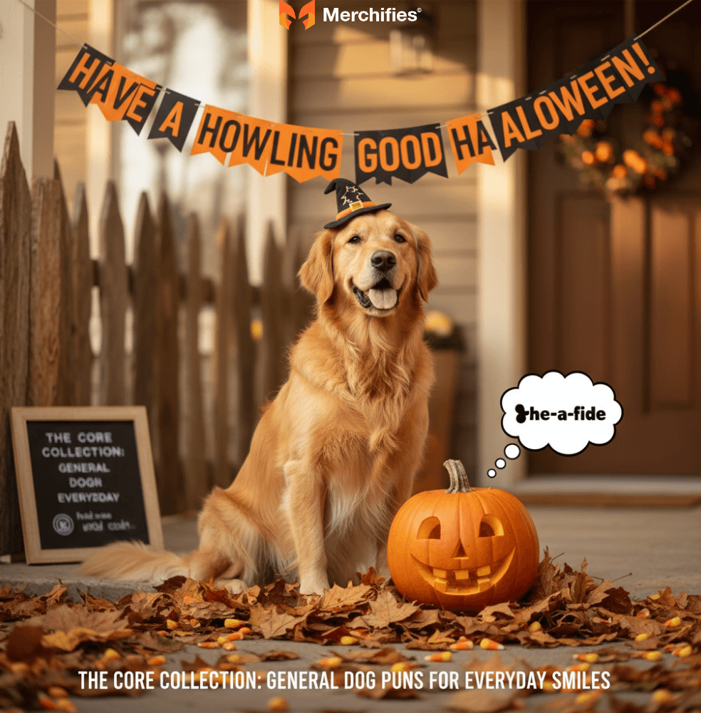 Halloween Dog Puns
