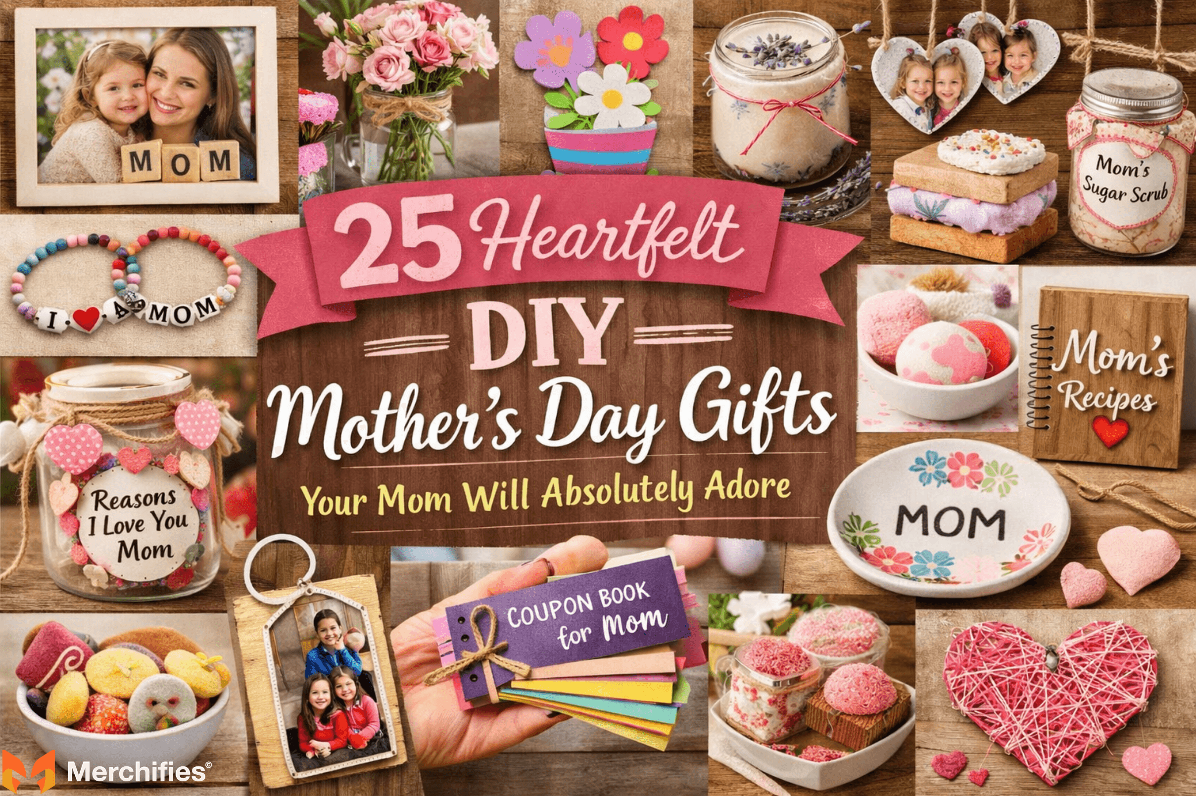 25 Heartfelt DIY Mother's Day Gifts Your Mom Will Absolutely Adore