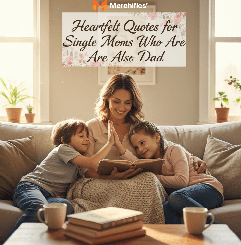 Heartfelt Quotes for Single Moms Who Are Also Dad