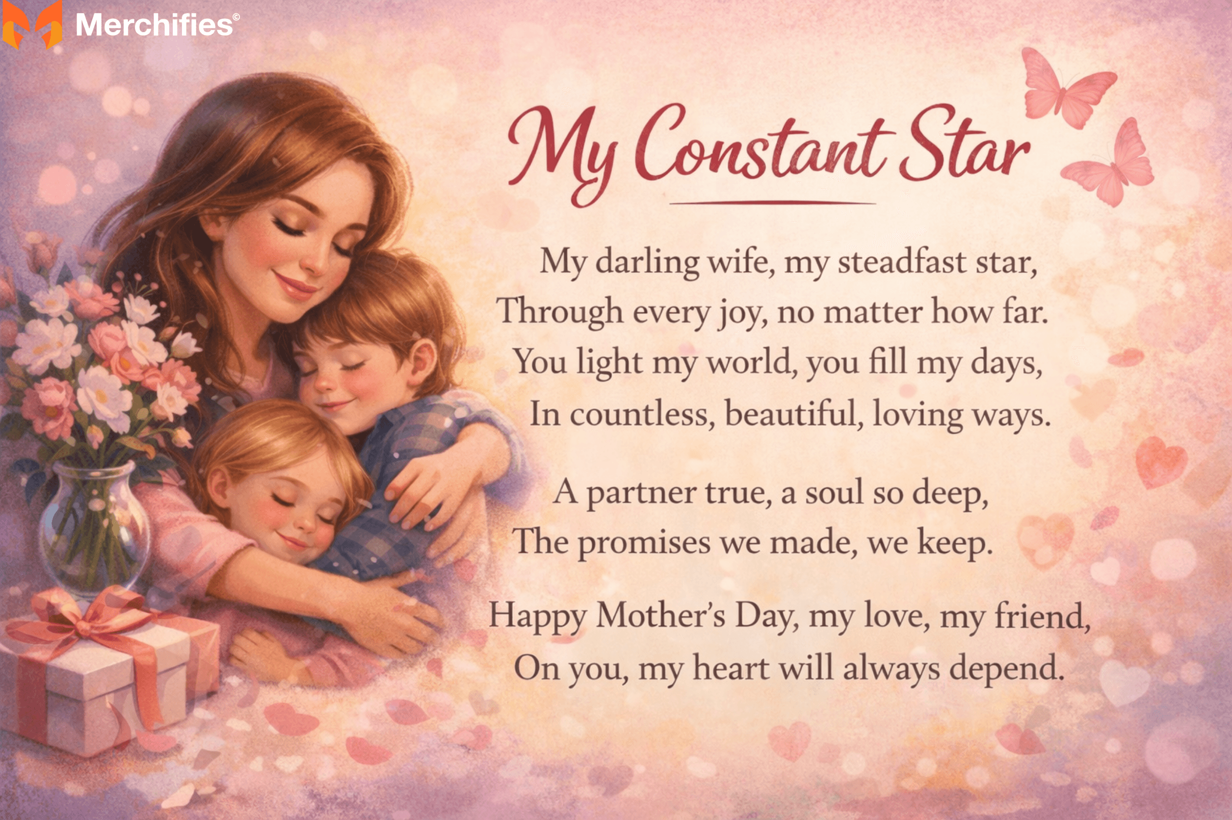 Heartfelt & Romantic Mother's Day Poems for Your Beloved Wife