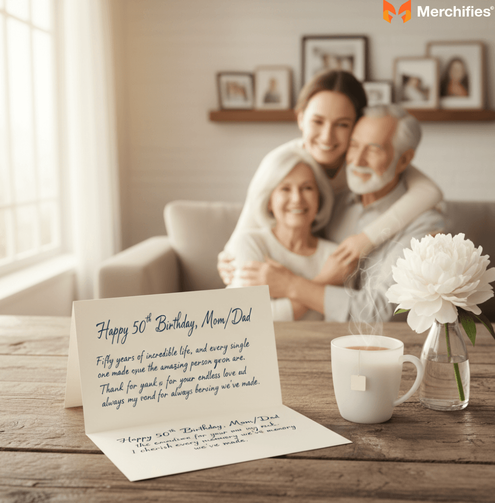 Heartfelt & Sentimental 50th Birthday Messages