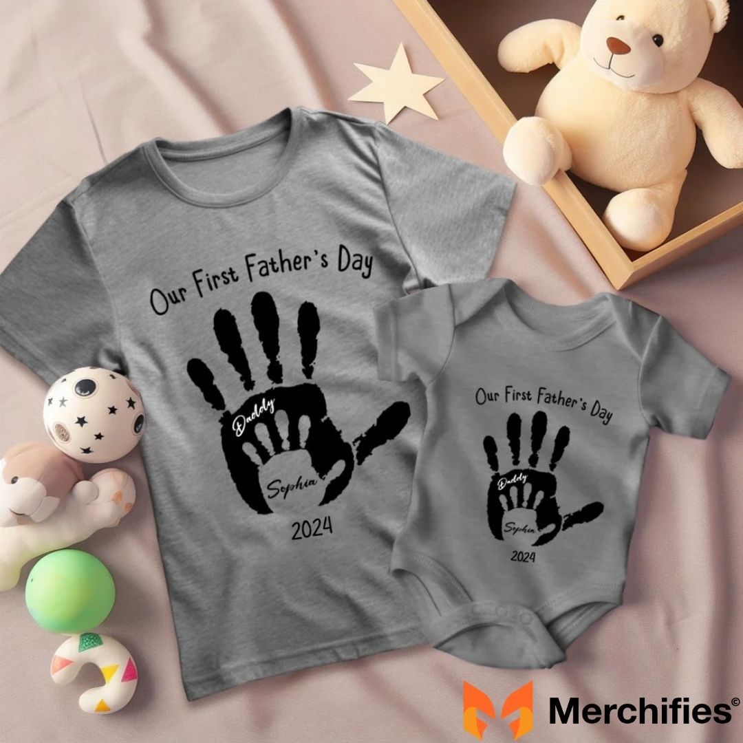 Heartfelt Shirt Designs for First-Time Dads
