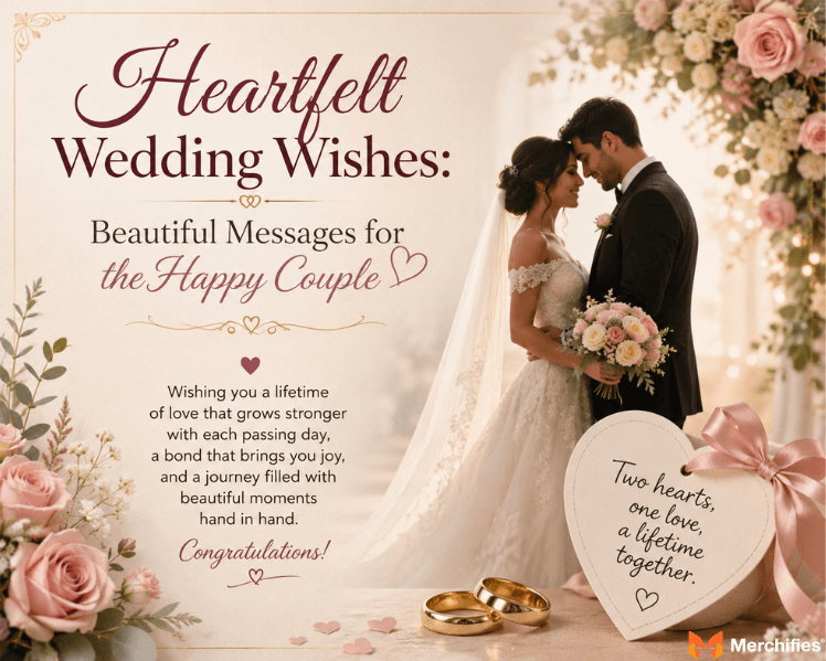 Heartfelt Wedding Wishes Beautiful Messages for the Happy Couple
