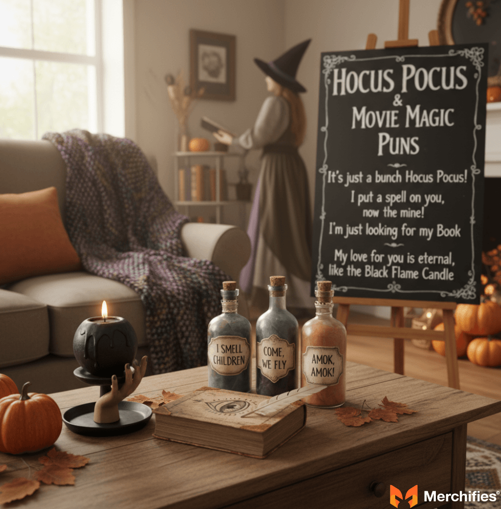 Hocus Pocus & Movie Magic Puns