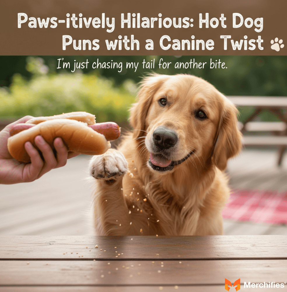 Hot Dog Puns with a Canine Twist