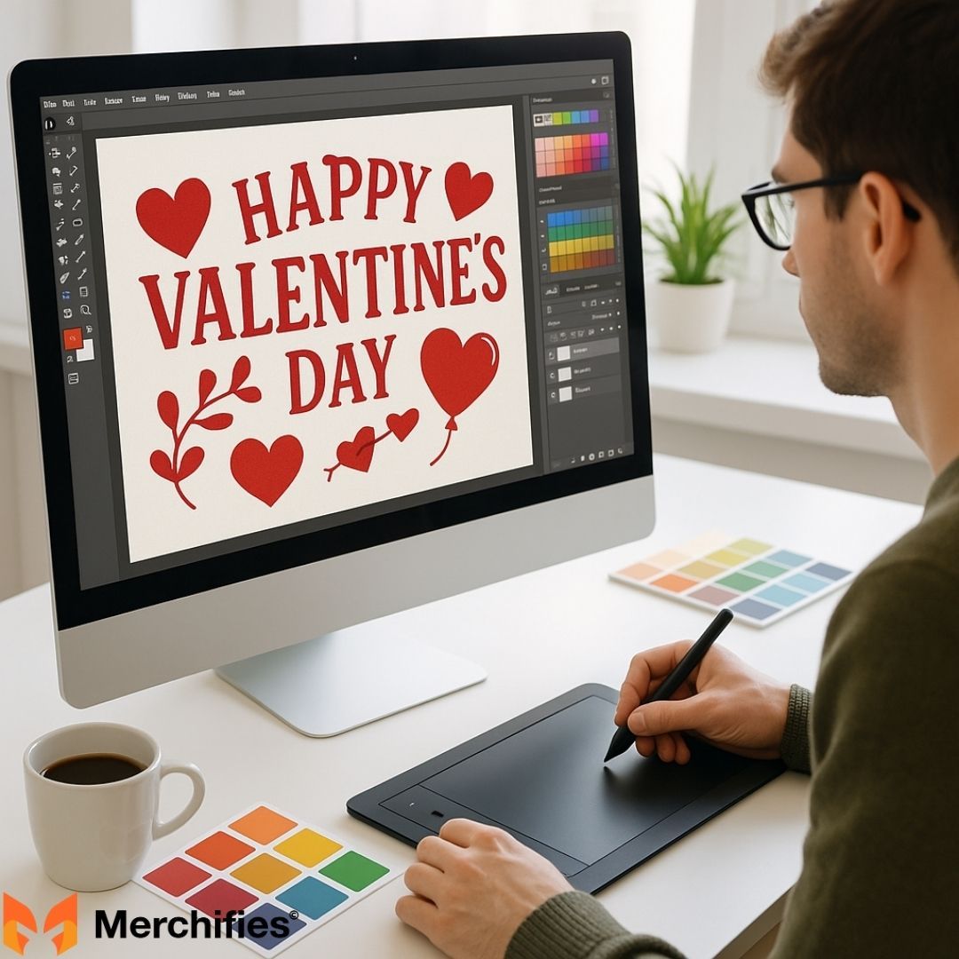 How to Design Valentine Shirts for Print on Demand