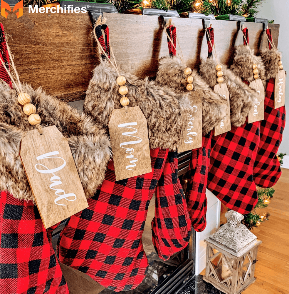 How to Make Christmas Stocking Name Tags The Perfect Finishing Detail