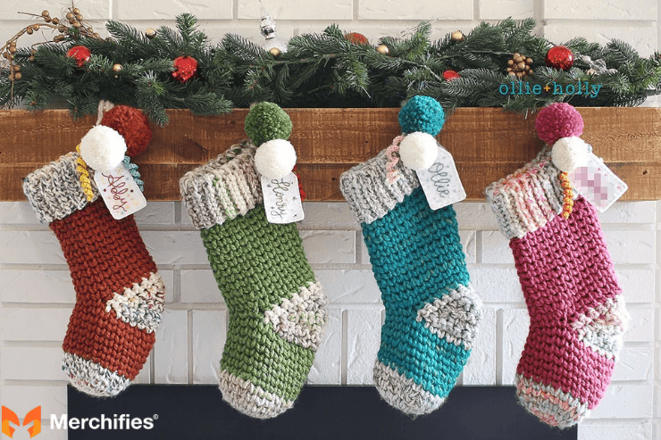 How to Make a Christmas Stocking Crochet (and Other Crafty Alternatives)