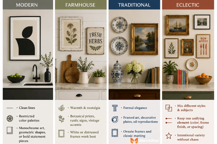 How to Match Decor to Your Kitchen Style