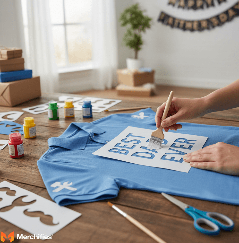 How to Personalize a Father's Day Shirt Step-by-Step Guide