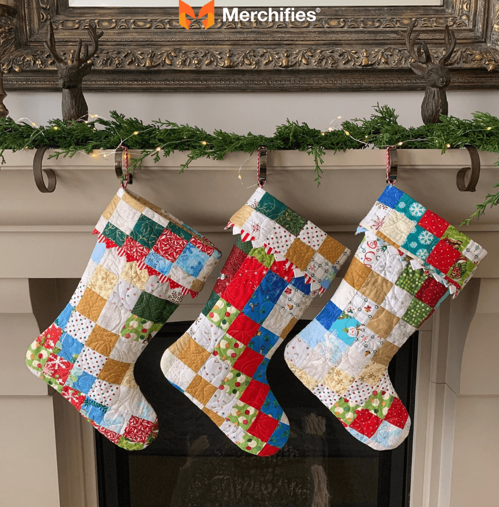 How to Sew a Christmas Stocking with Lining Combining Layers for a Polished Look